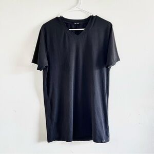 Tom Ford Black Short Sleeve Tee V neck